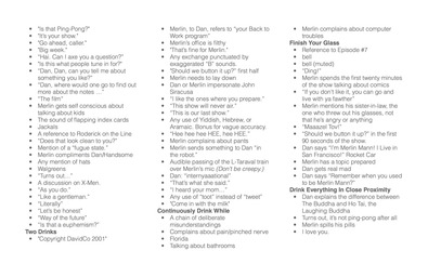 [Back to Work Drinking Game