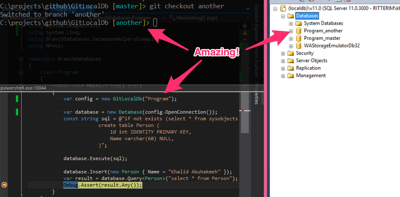 git checkout from another branch