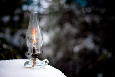 oil lamp image